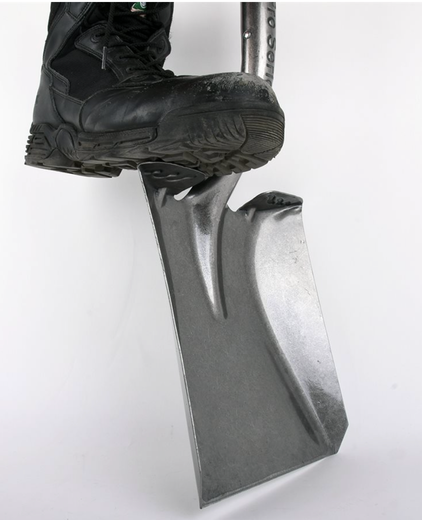 40" FIBERGLASS SQUARE MOUTH SHOVEL