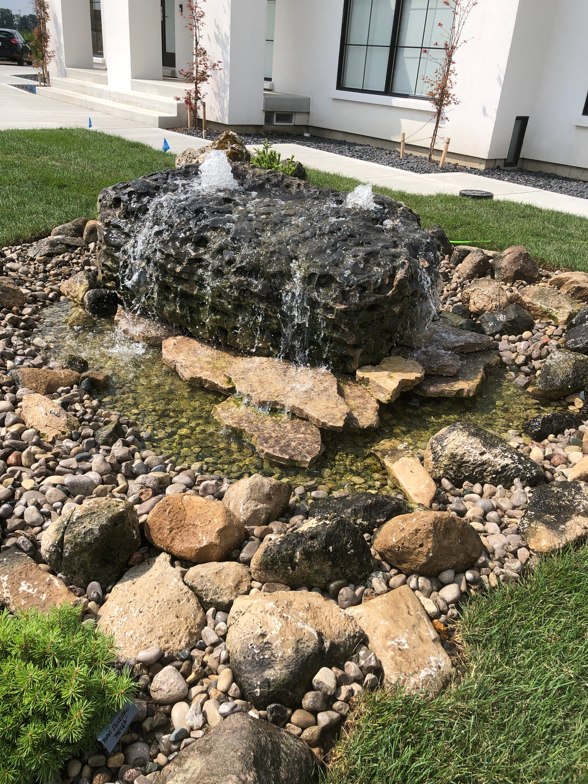 Bubbling Rocks – Frank Dupuis Landscaping & Trucking